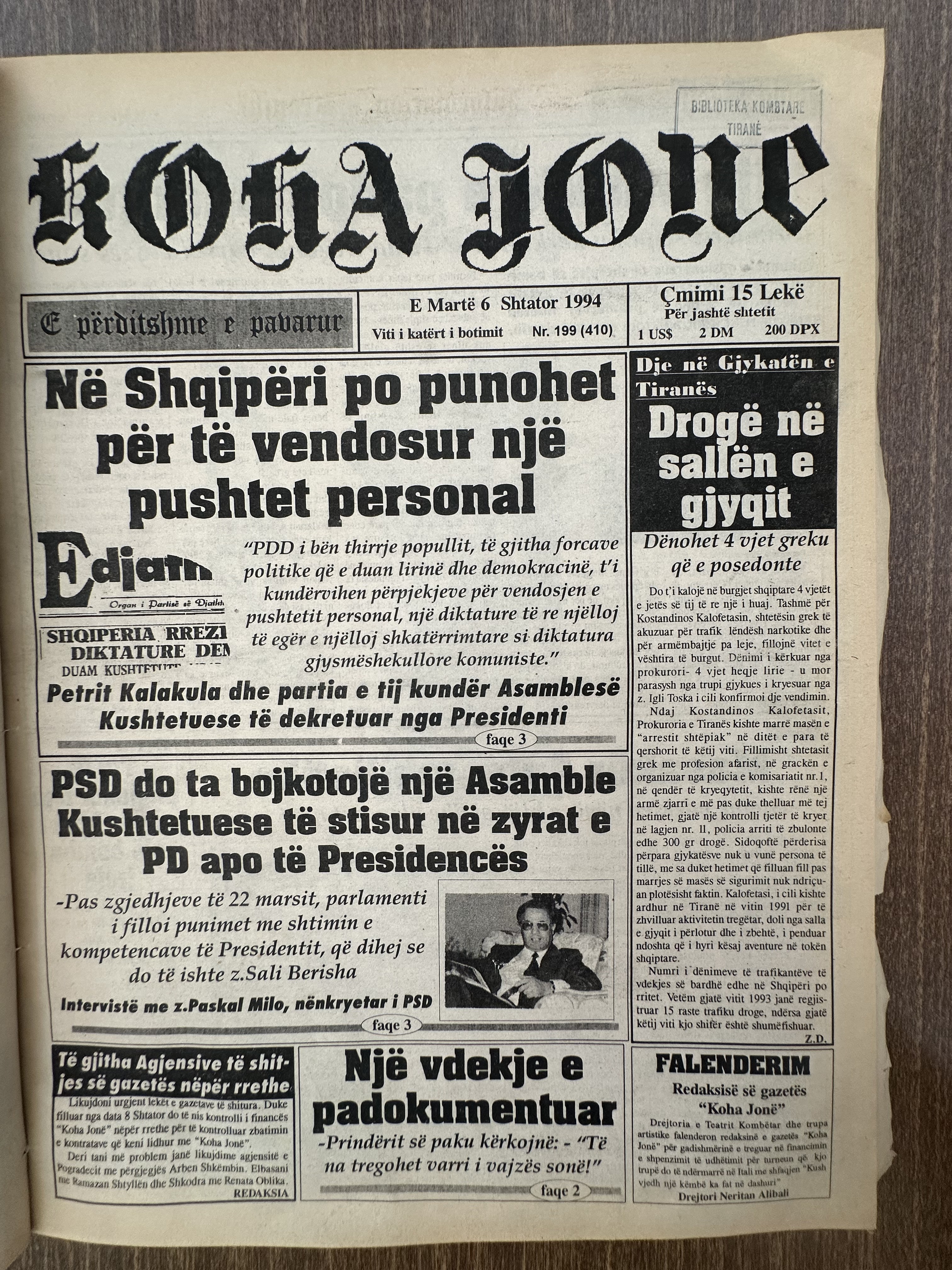 Koha Jonë 1994-09-06